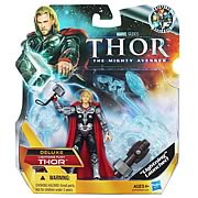 Thor Movie Deluxe Lightning Fury Thor Action Figure, NM
